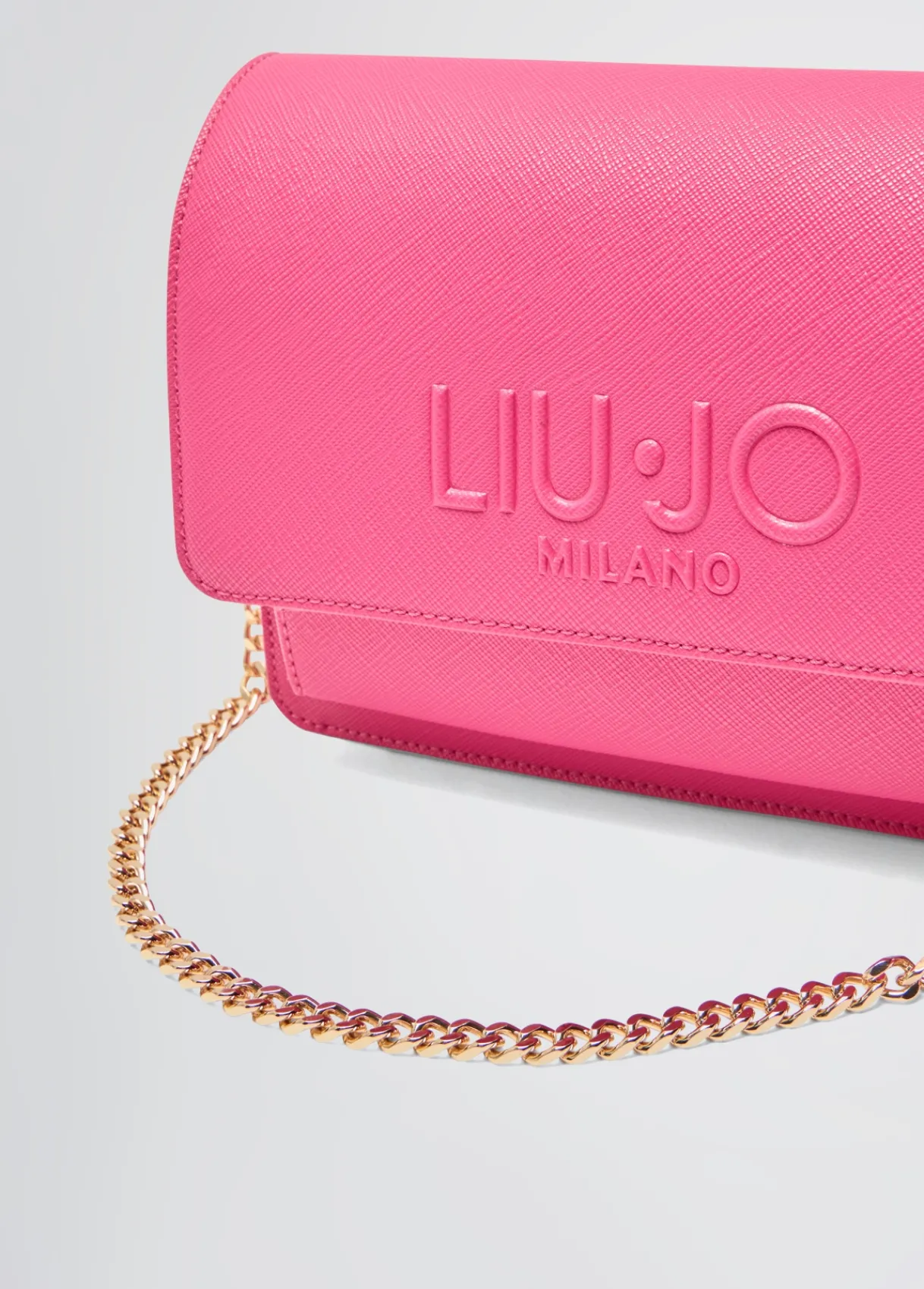 Liu Jo Sac à bandoulière format moyen avec chaîne|Femme Sac Bandoulière