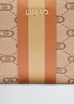 Liu Jo Sac à bandoulière format moyen jacquard|Femme Sac Bandoulière