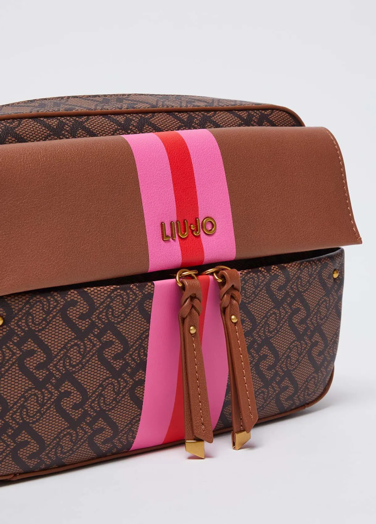 Liu Jo Sac à bandoulière format moyen avec charm|Femme Sac Bandoulière