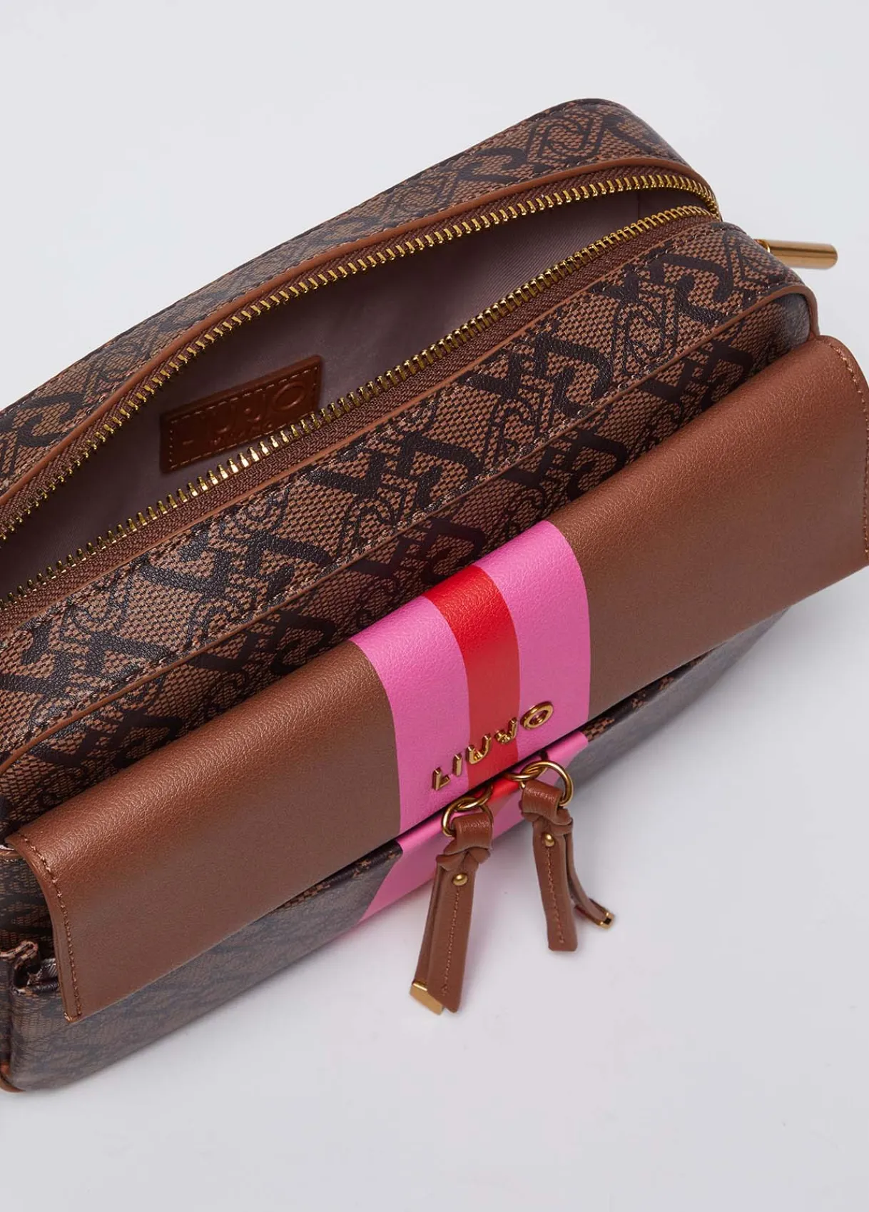 Liu Jo Sac à bandoulière format moyen avec charm|Femme Sac Bandoulière