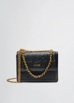 Liu Jo Sac à bandoulière format moyen avec logo|Femme Sac Bandoulière