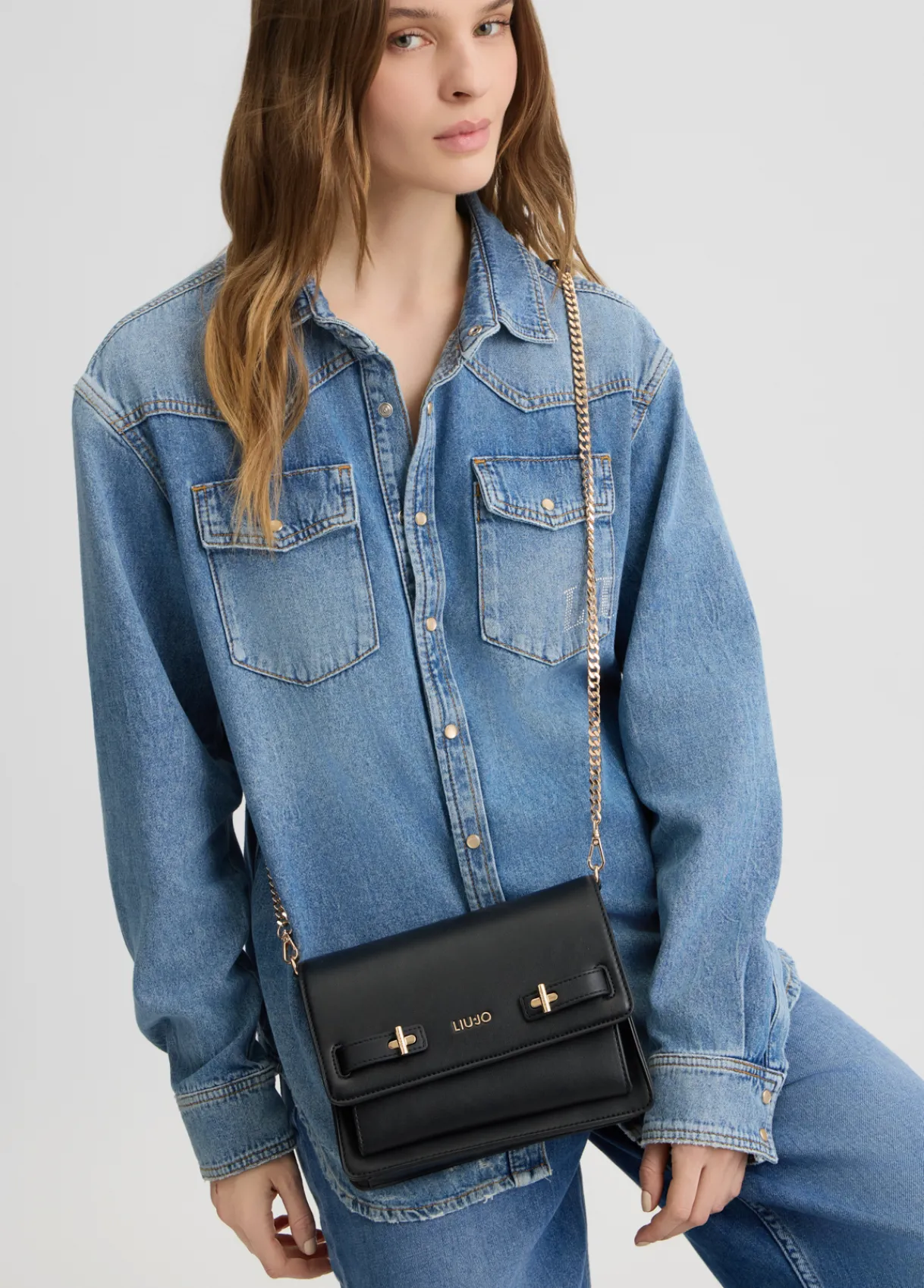 Liu Jo Sac à bandoulière format moyen|Femme Sac Bandoulière