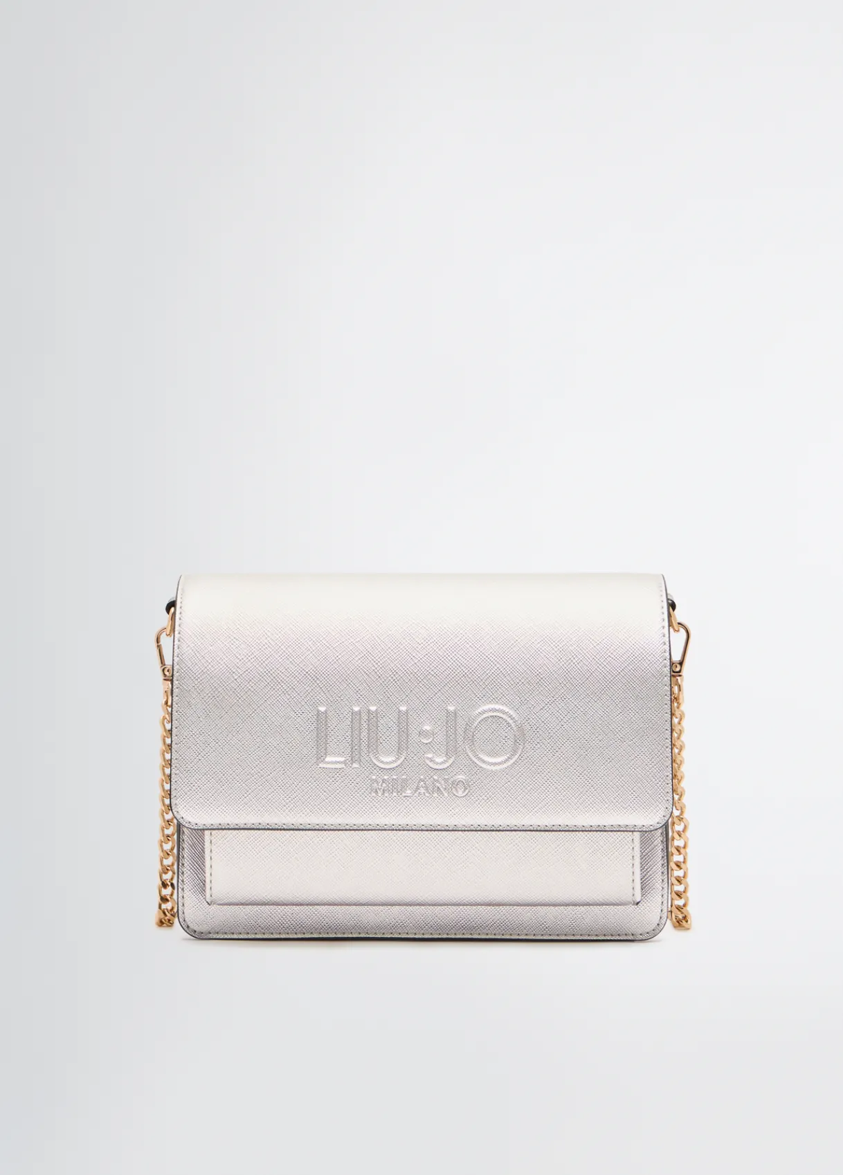 Liu Jo Sac à bandoulière format moyen avec chaîne|Femme Sac Bandoulière