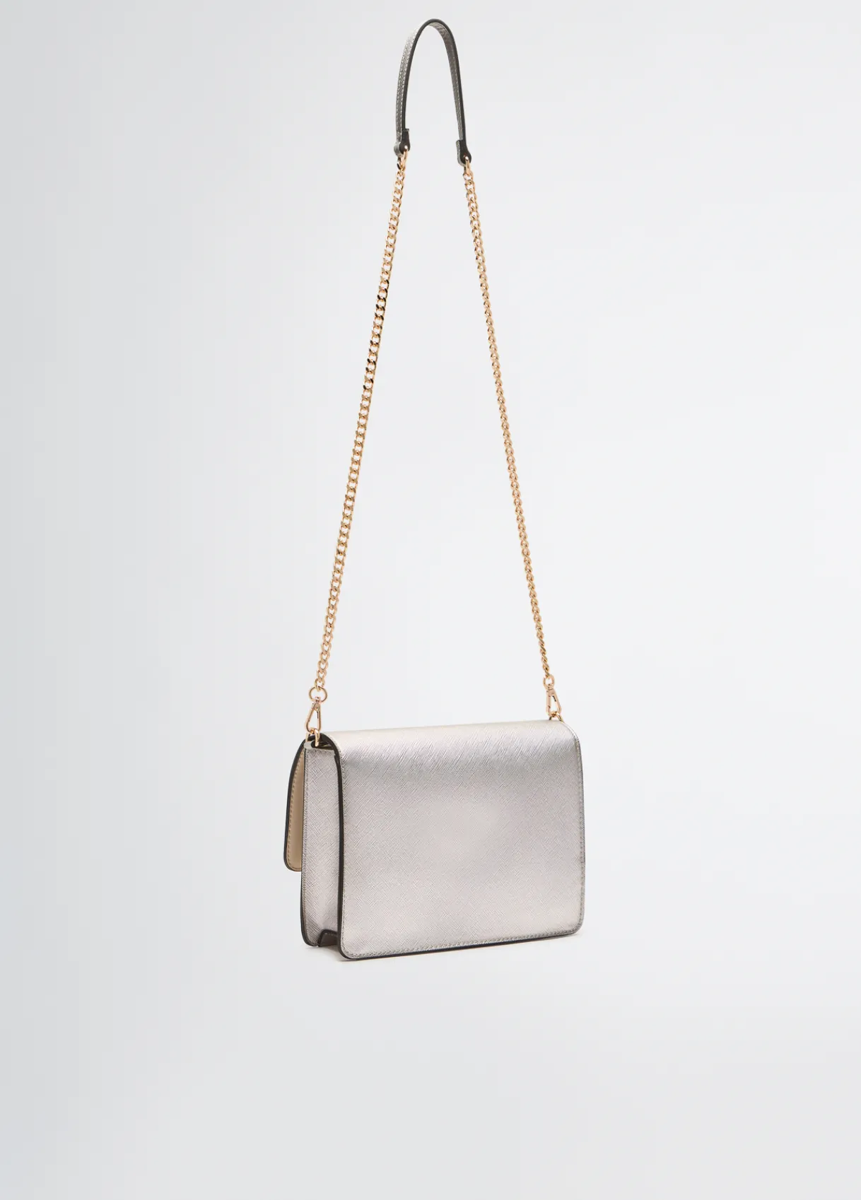 Liu Jo Sac à bandoulière format moyen avec chaîne|Femme Sac Bandoulière