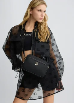 Liu Jo Sac à bandoulière format moyen en nylon|Femme Sac Bandoulière