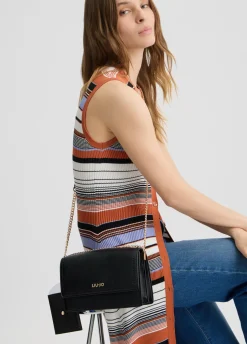 Liu Jo Sac à bandoulière petit format avec pochette|Femme Sac Bandoulière