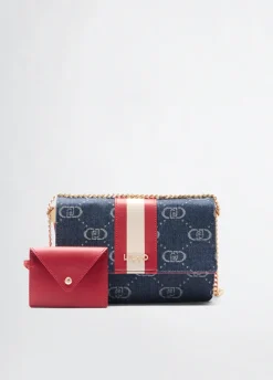 Liu Jo Sac à bandoulière petit format jacquard|Femme Sac Bandoulière