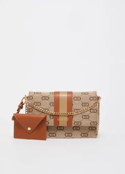 Liu Jo Sac à bandoulière petit format jacquard|Femme Sac Bandoulière