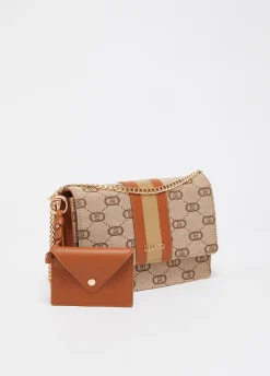 Liu Jo Sac à bandoulière petit format jacquard|Femme Sac Bandoulière