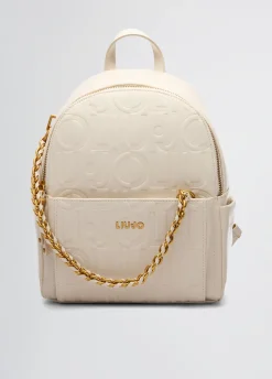 Liu Jo Sac à dos avec logo et chaîne|Femme Sac À Dos