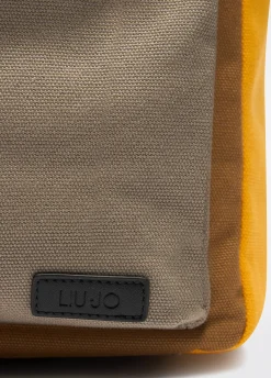 Liu Jo Sac à dos en toile de coton|Homme Sacs Et Sacs À Dos
