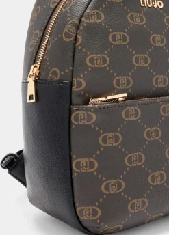 Liu Jo Sac à dos format moyen avec logo|Femme Sac À Dos