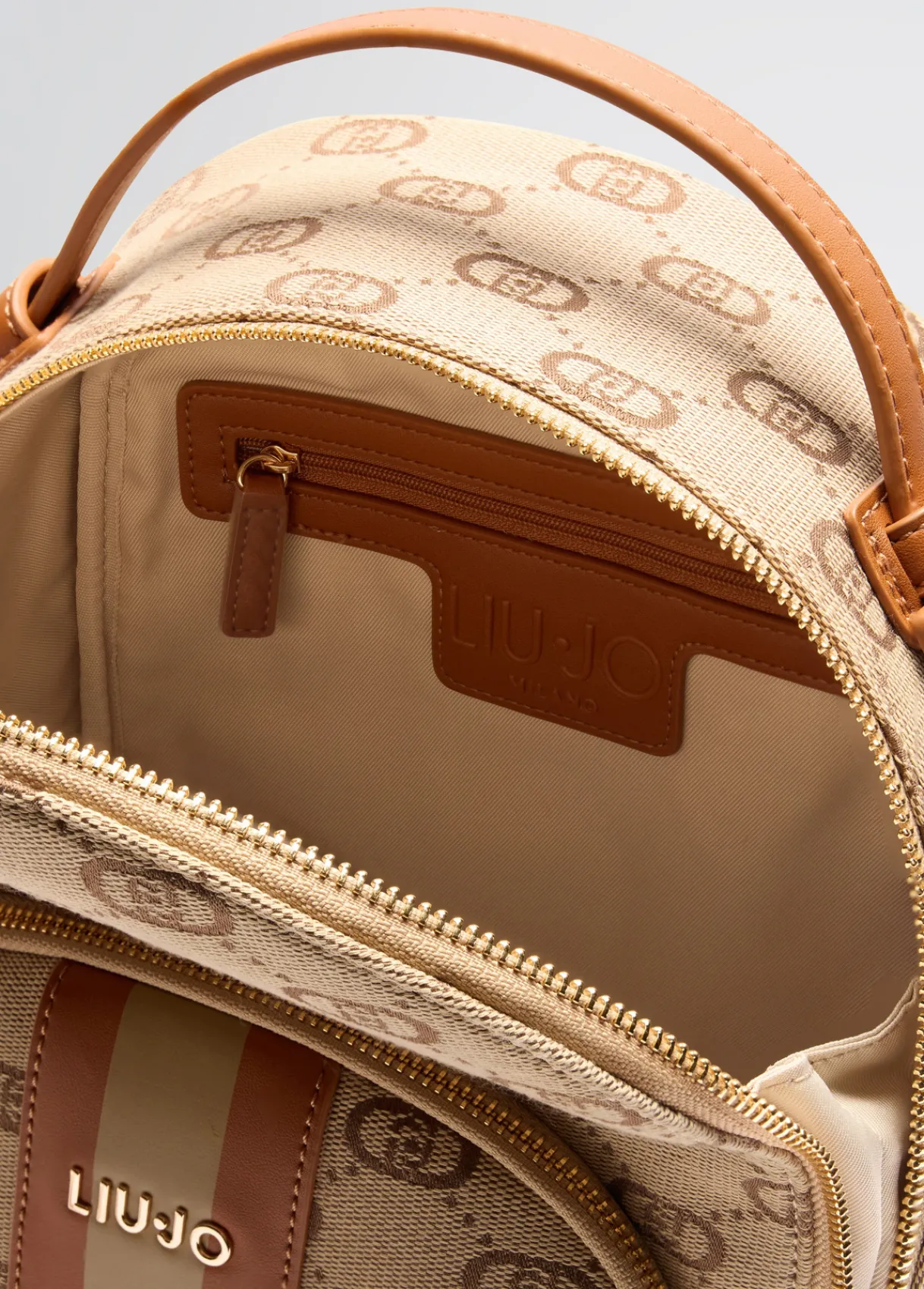 Liu Jo Sac à dos jacquard avec pochette|Femme Sac À Dos