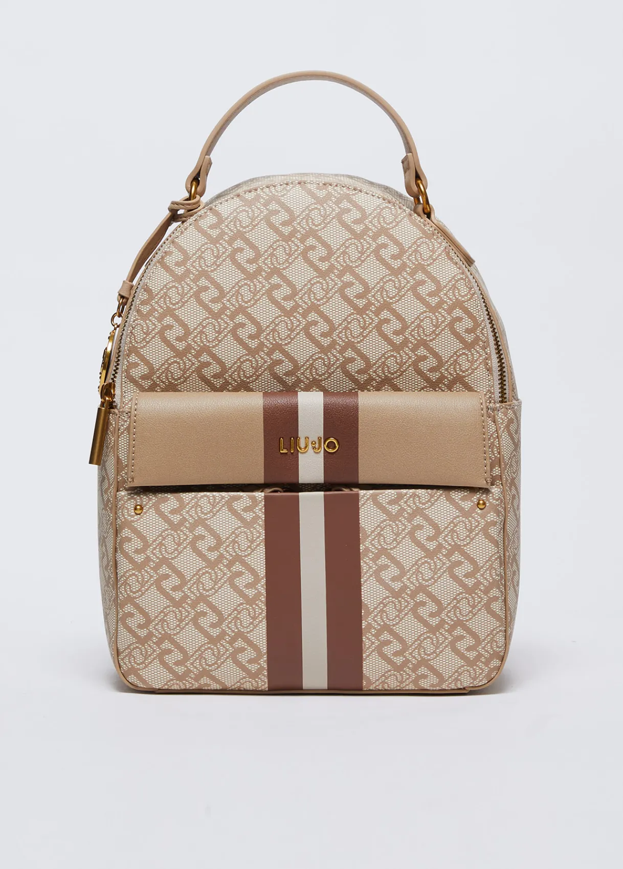 Liu Jo Sac à dos monogrammé avec charm|Femme Sac À Dos