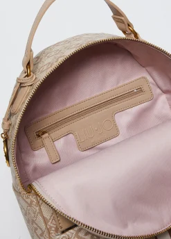 Liu Jo Sac à dos monogrammé avec charm|Femme Sac À Dos