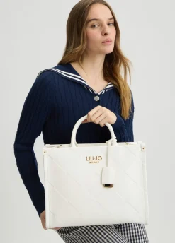 Liu Jo Sac à main format moyen avec charm|Femme Sac À Main