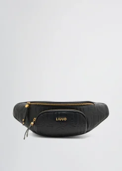 Liu Jo Sac banane foulonné avec logo|Femme Sacs Ceinture