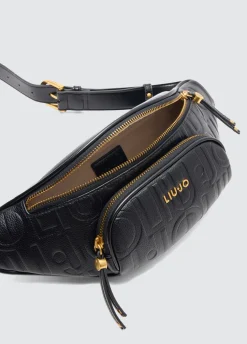 Liu Jo Sac banane foulonné avec logo|Femme Sacs Ceinture