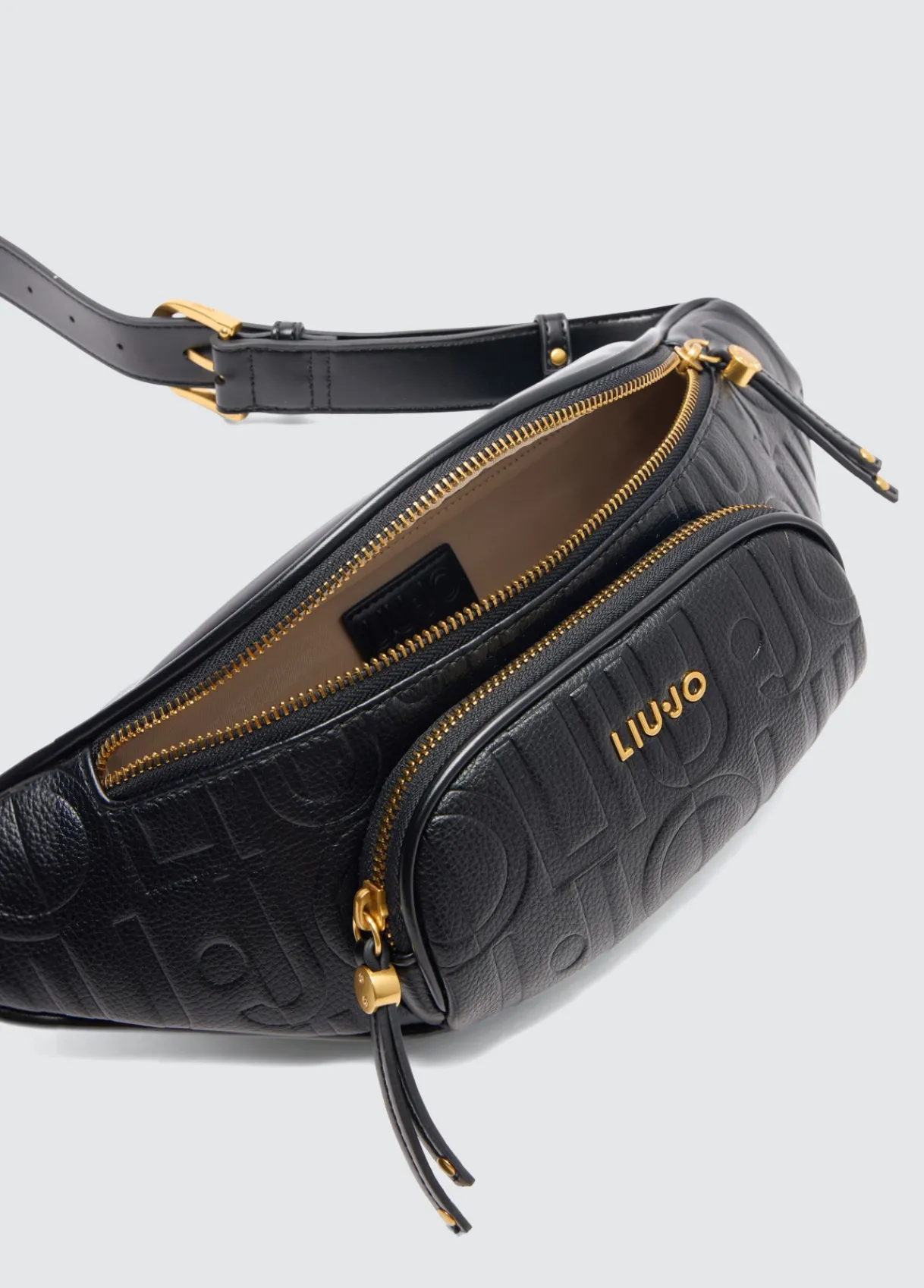 Liu Jo Sac banane foulonné avec logo|Femme Sacs Ceinture