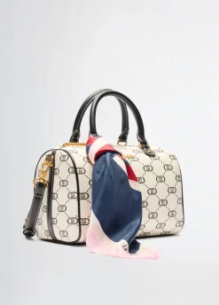 Liu Jo Sac bowling format moyen avec foulard|Femme Sac À Main