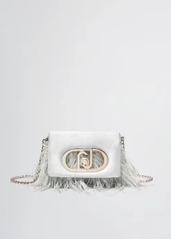 Liu Jo Sac format mini LaPuffy avec plumes|Femme Sac Bandoulière|Lapuffy
