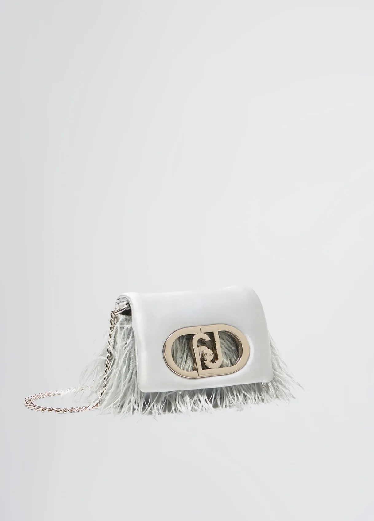 Liu Jo Sac format mini LaPuffy avec plumes|Femme Sac Bandoulière|Lapuffy