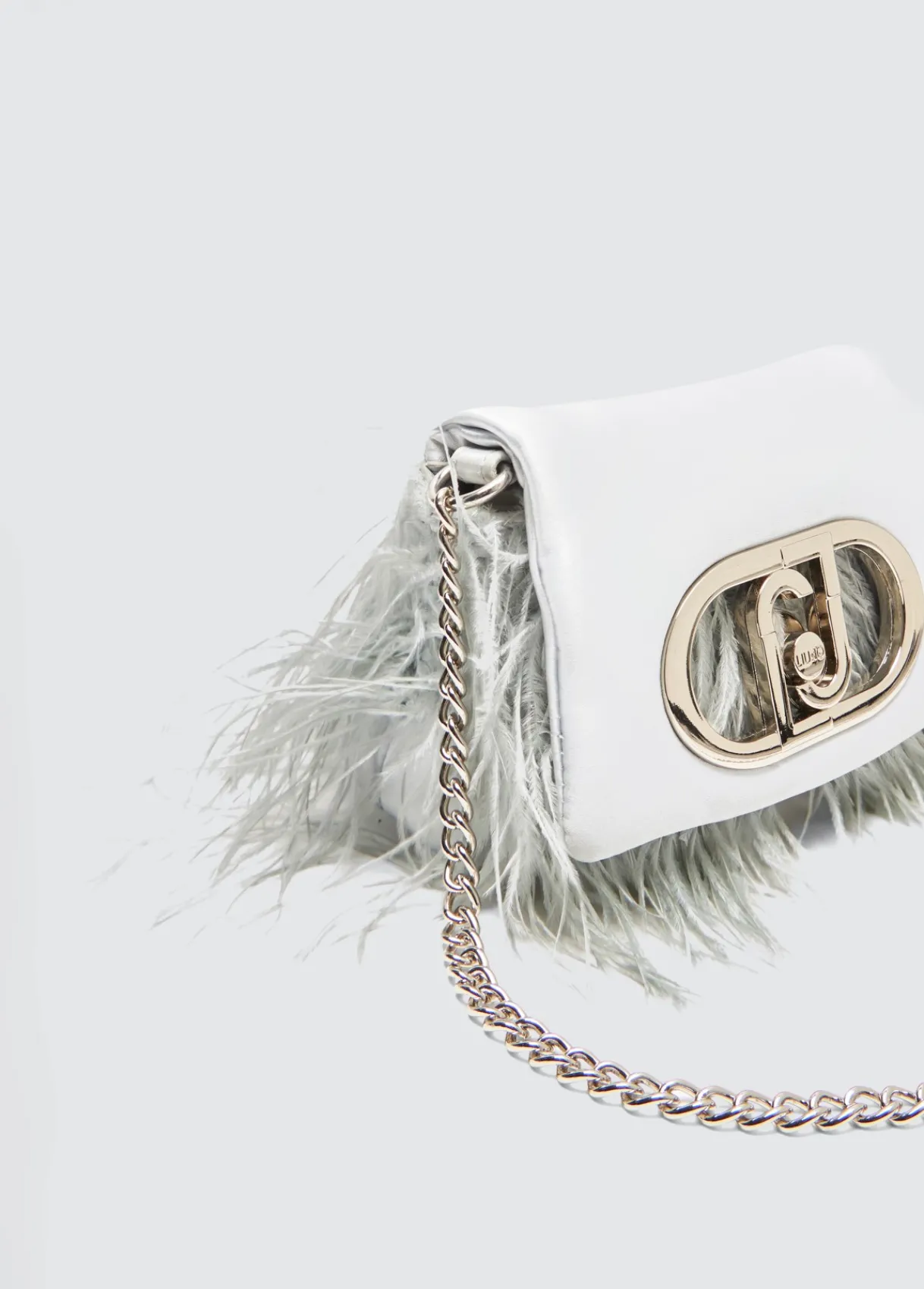 Liu Jo Sac format mini LaPuffy avec plumes|Femme Sac Bandoulière|Lapuffy