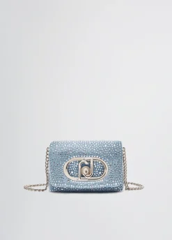Liu Jo Sac format mini LaPuffy en denim|Femme Sac Bandoulière|Lapuffy