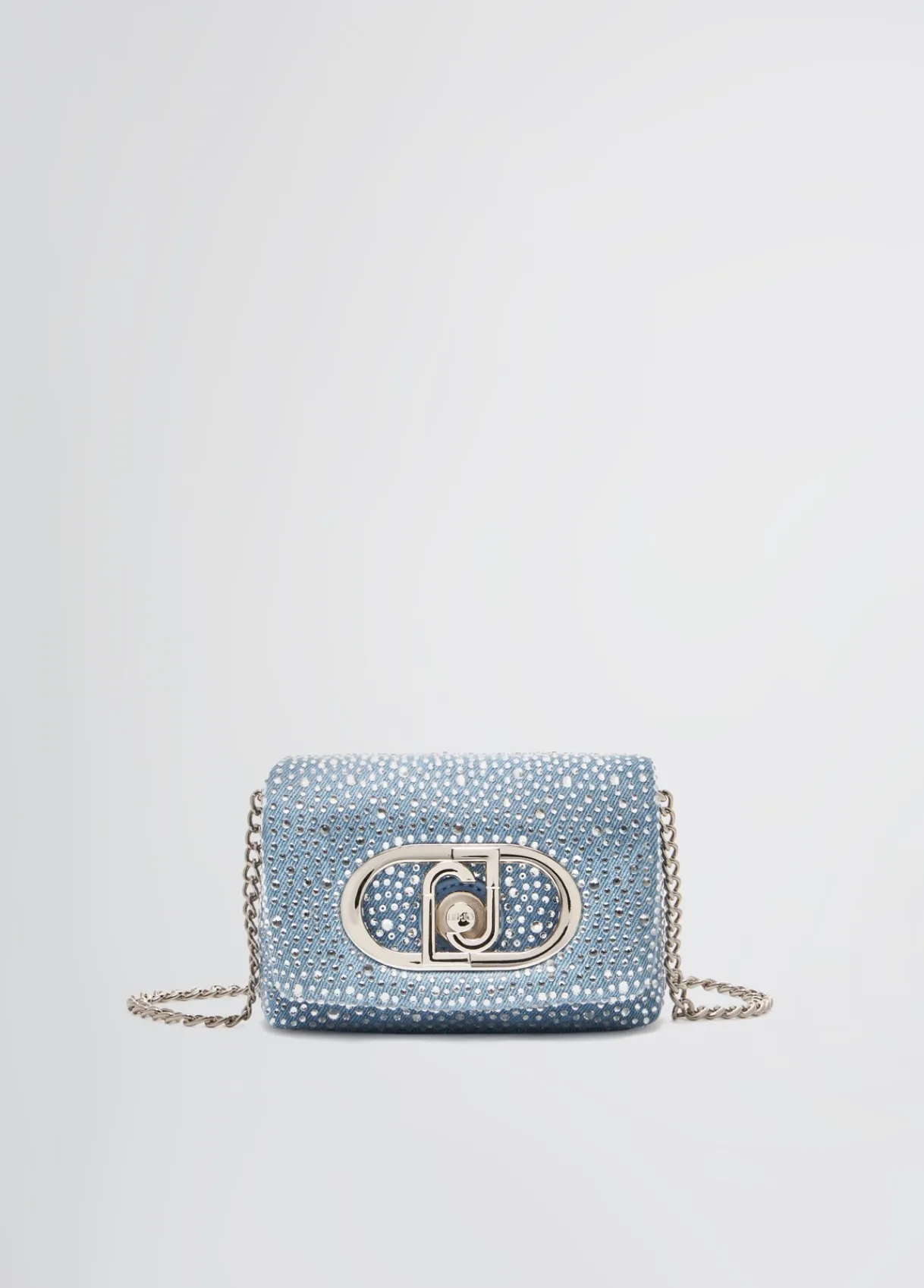 Liu Jo Sac format mini LaPuffy en denim|Femme Sac Bandoulière|Lapuffy