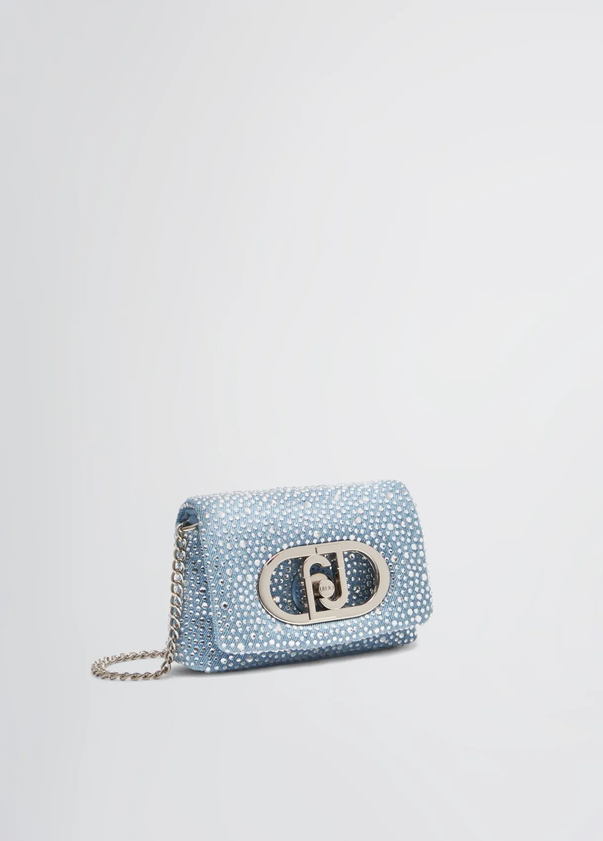 Liu Jo Sac format mini LaPuffy en denim|Femme Sac Bandoulière|Lapuffy