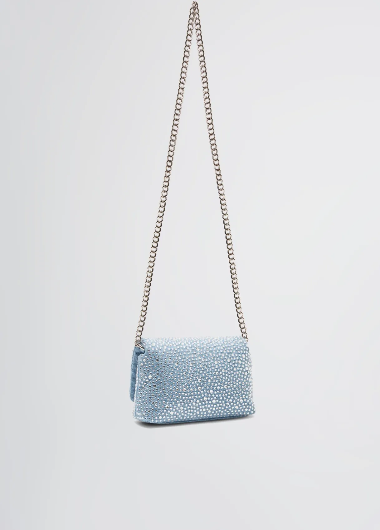 Liu Jo Sac format mini LaPuffy en denim|Femme Sac Bandoulière|Lapuffy