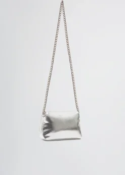 Liu Jo Sac format mini LaPuffy lamé|Femme Sac Bandoulière|Lapuffy