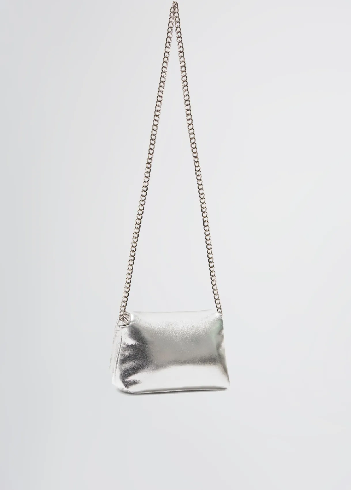 Liu Jo Sac format mini LaPuffy lamé|Femme Sac Bandoulière|Lapuffy