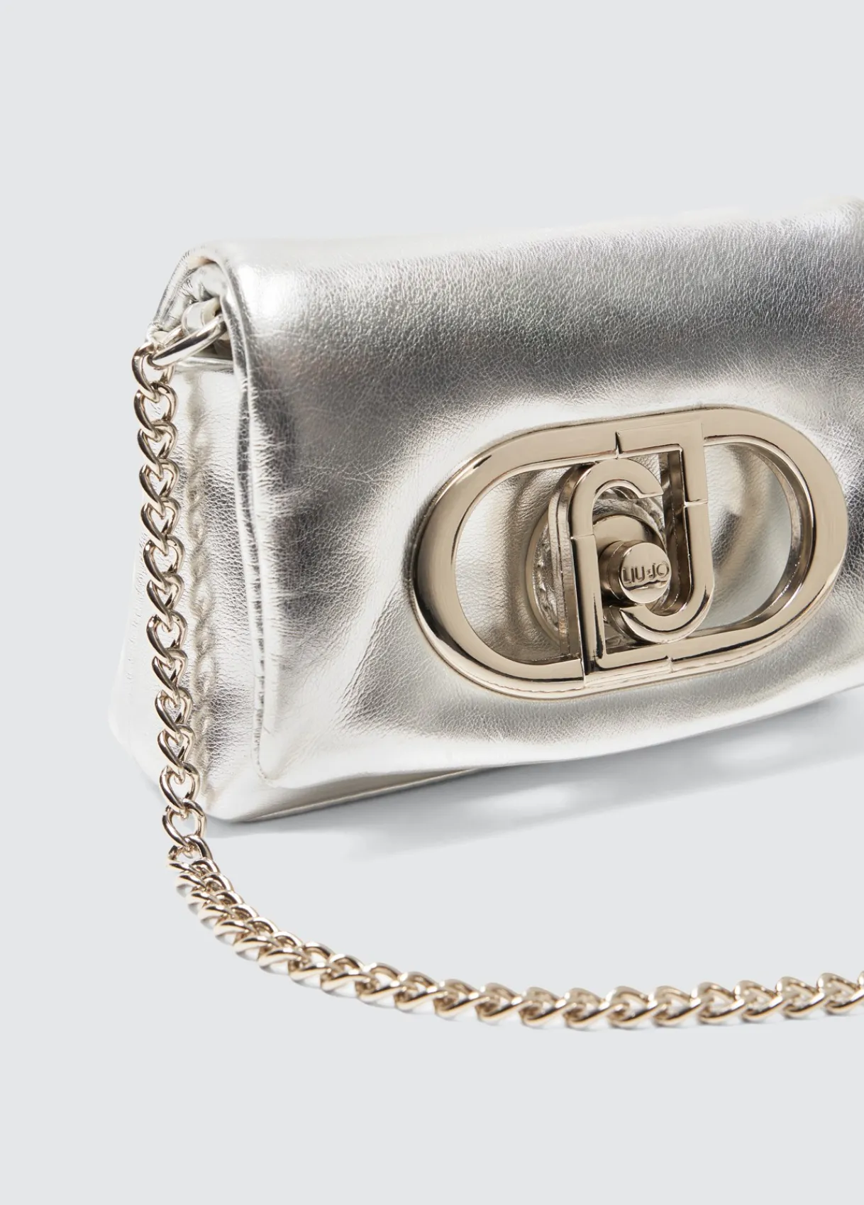 Liu Jo Sac format mini LaPuffy lamé|Femme Sac Bandoulière|Lapuffy