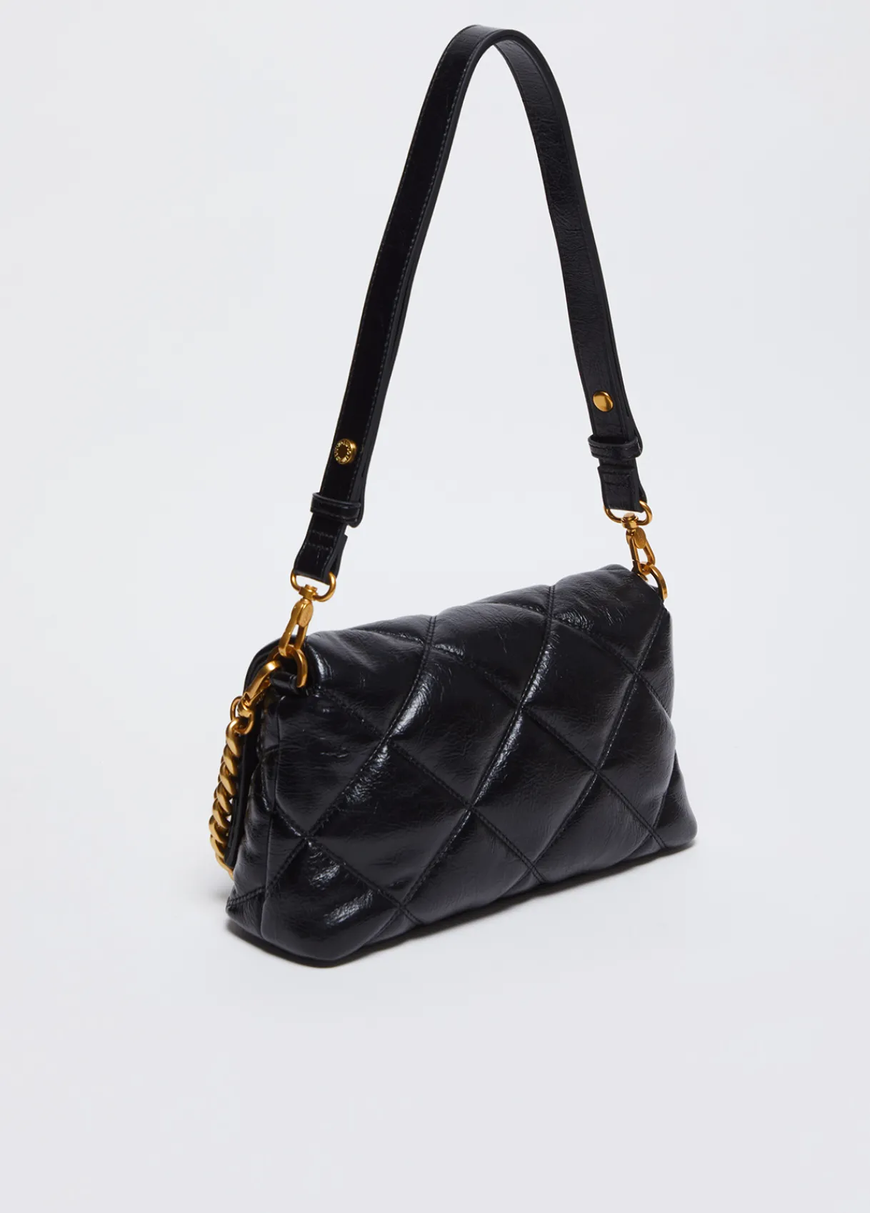 Liu Jo Sac format moyen LaPuffy matelassé|Femme Sac Porté Épaule|Lapuffy
