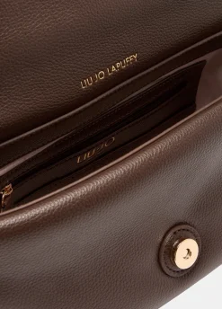 Liu Jo Sac format moyen LaPuffy en tissu polaire Teddy|Femme Sac Bandoulière