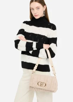 Liu Jo Sac format moyen LaPuffy en maille|Femme Sac Bandoulière