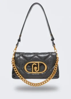 Liu Jo Sac format moyen LaPuffy matelassé|Femme Sac Porté Épaule|Lapuffy