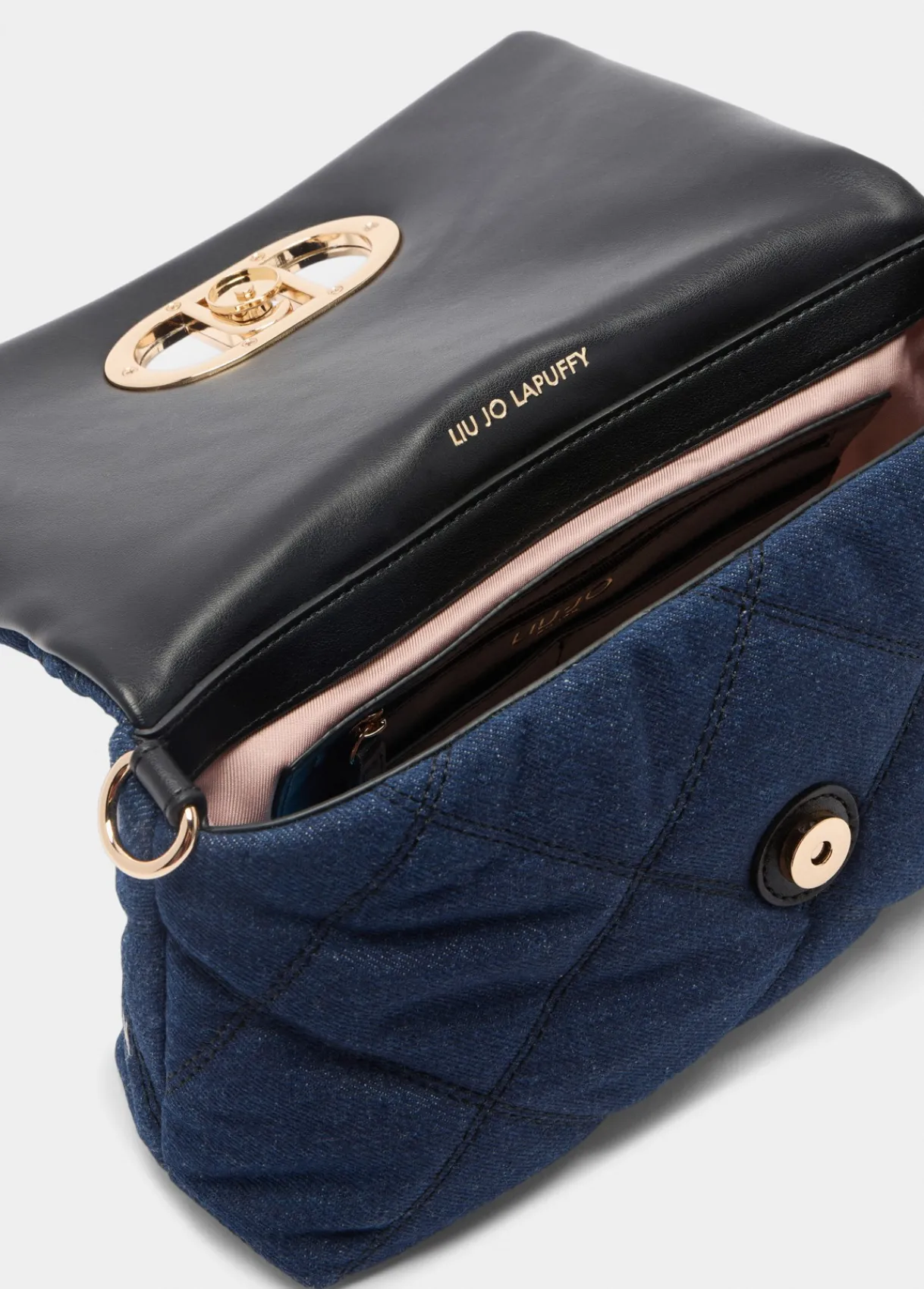 Liu Jo Sac format moyen LaPuffy en denim|Femme Sac Bandoulière