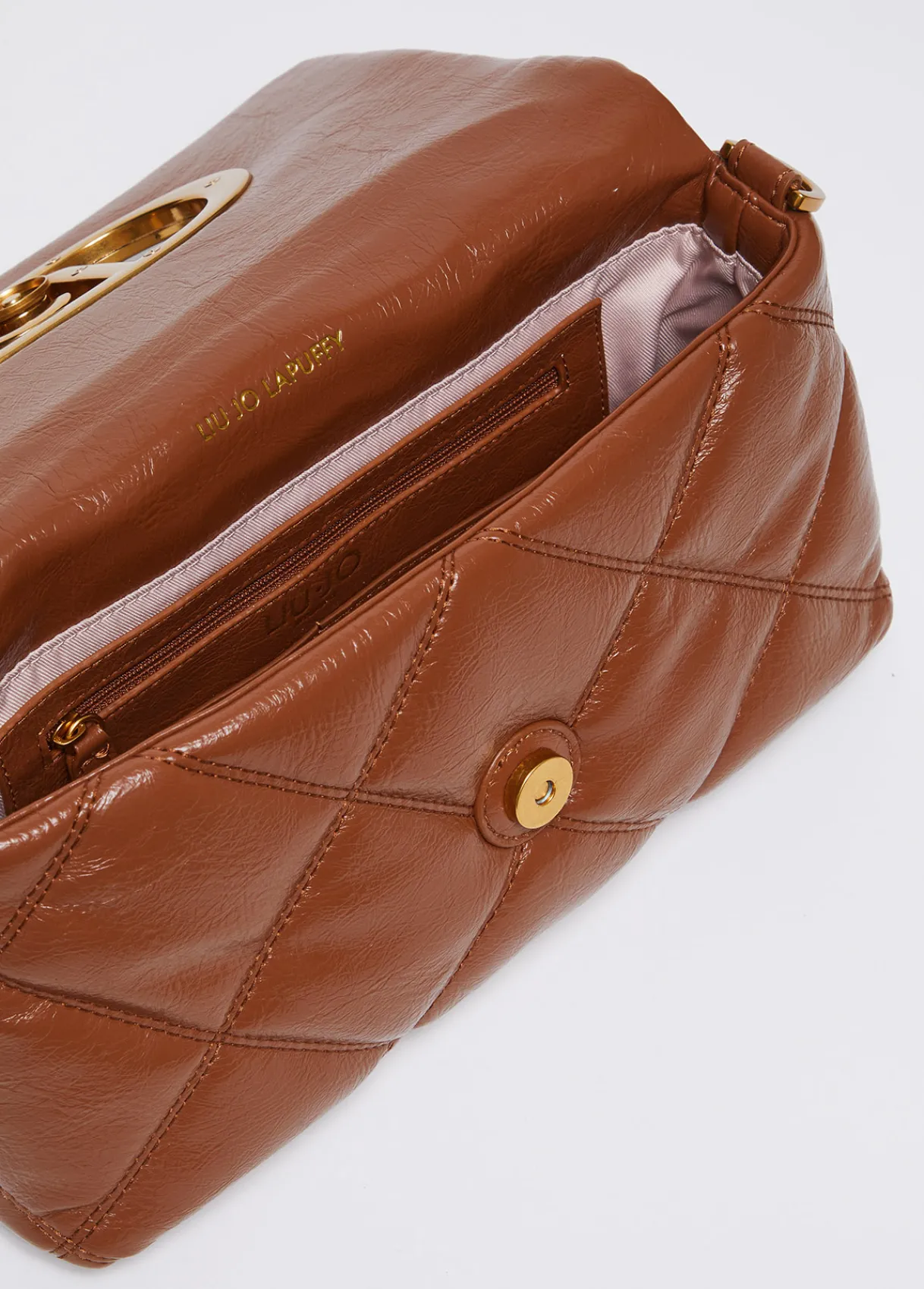 Liu Jo Sac format moyen LaPuffy matelassé|Femme Sac Porté Épaule|Lapuffy