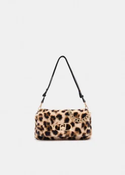 Liu Jo Sac format moyen LaPuffy animalier|Femme Sac Bandoulière