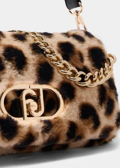 Liu Jo Sac format moyen LaPuffy animalier|Femme Sac Bandoulière