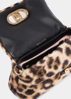 Liu Jo Sac format moyen LaPuffy animalier|Femme Sac Bandoulière