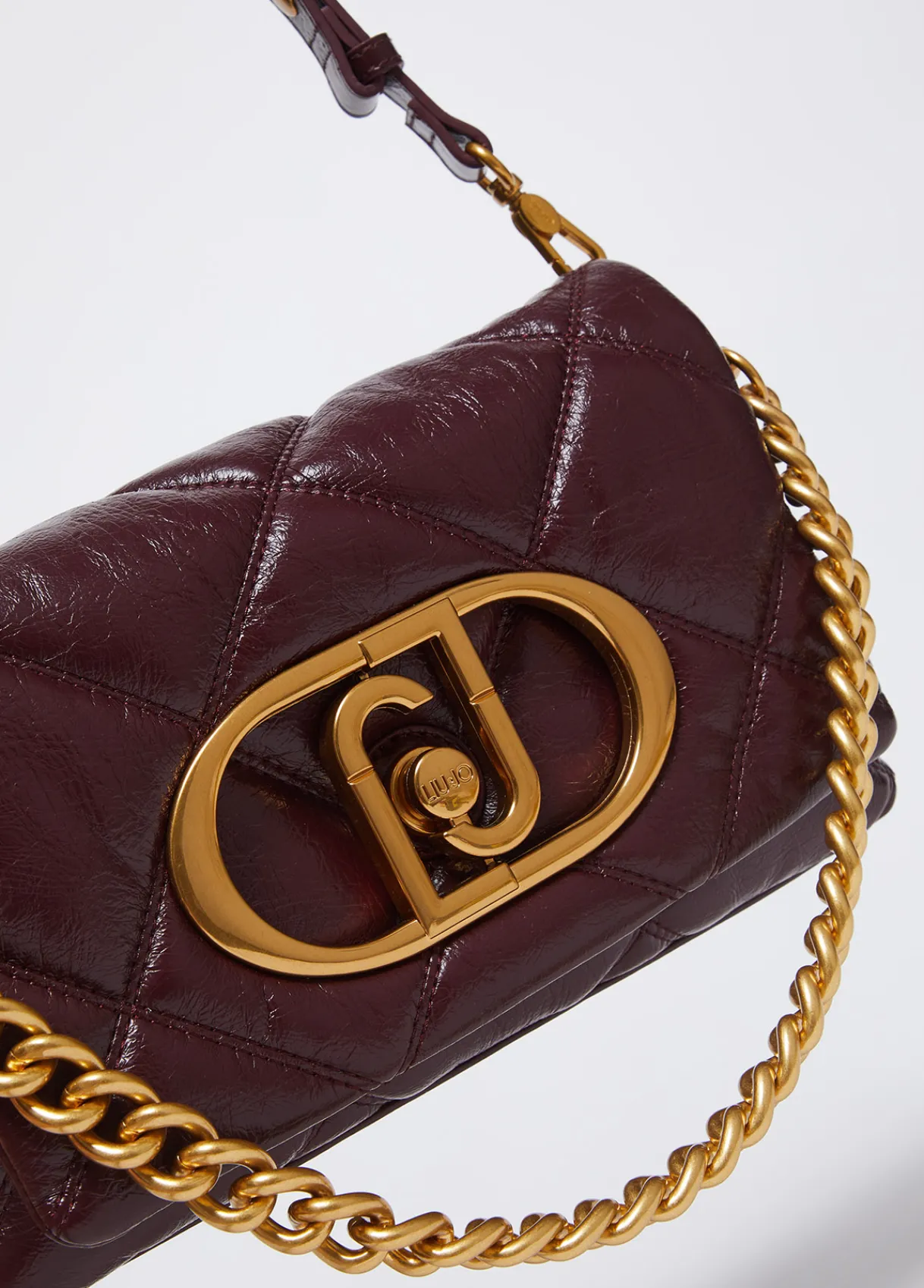 Liu Jo Sac format moyen LaPuffy matelassé|Femme Sac Porté Épaule|Lapuffy