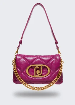 Liu Jo Sac format moyen LaPuffy matelassé|Femme Sac Porté Épaule|Lapuffy