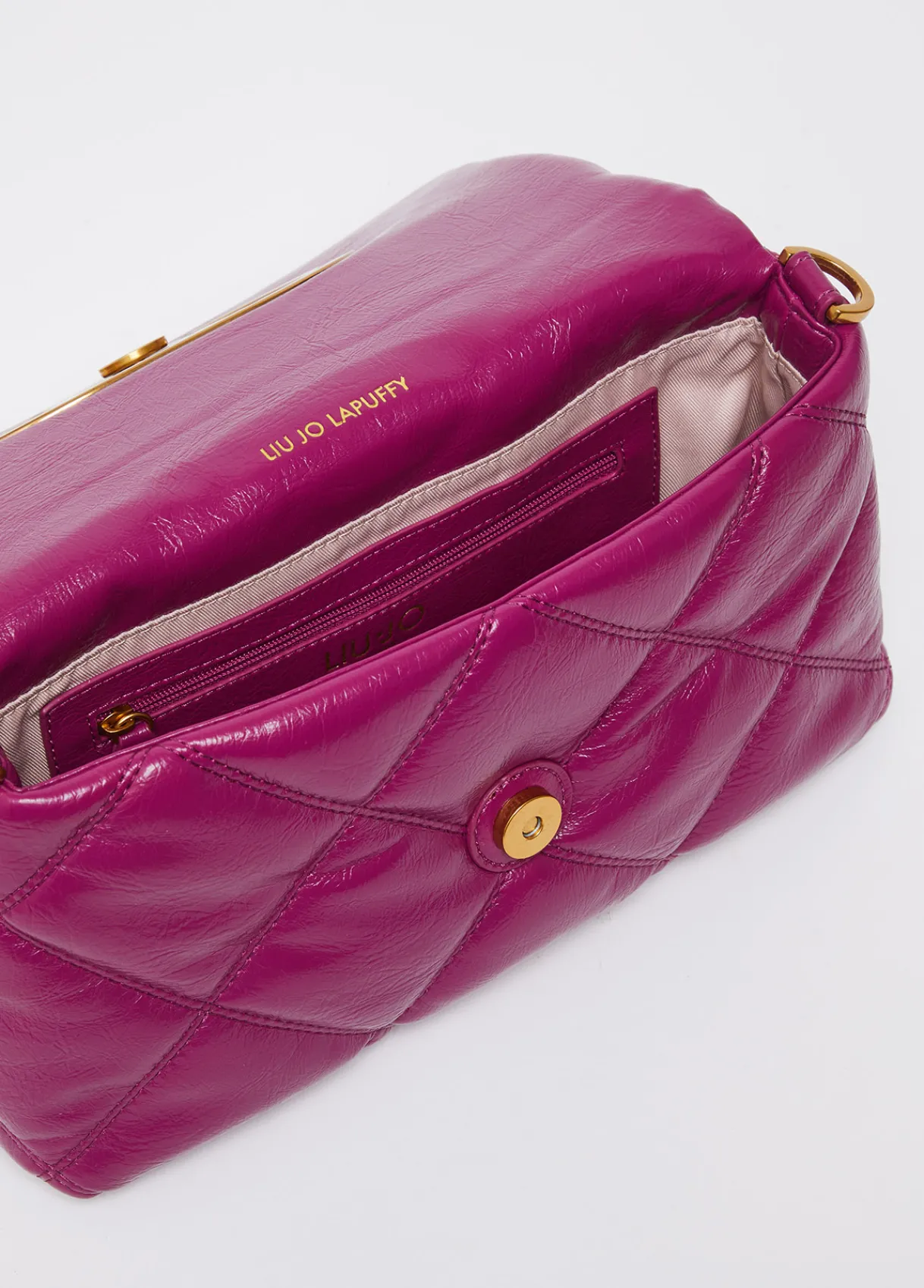 Liu Jo Sac format moyen LaPuffy matelassé|Femme Sac Porté Épaule|Lapuffy