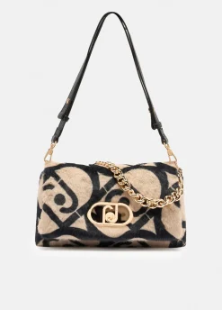 Liu Jo Sac format moyen LaPuffy avec logo|Femme Sac Bandoulière