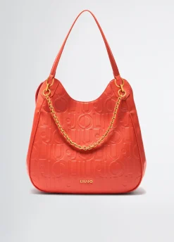 Liu Jo Sac grand format avec chaîne bijou|Femme Sac Porté Épaule