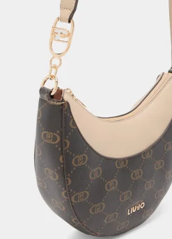 Liu Jo Sac hobo format moyen avec logo|Femme Sac Porté Épaule