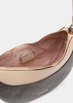 Liu Jo Sac hobo format moyen avec logo|Femme Sac Porté Épaule
